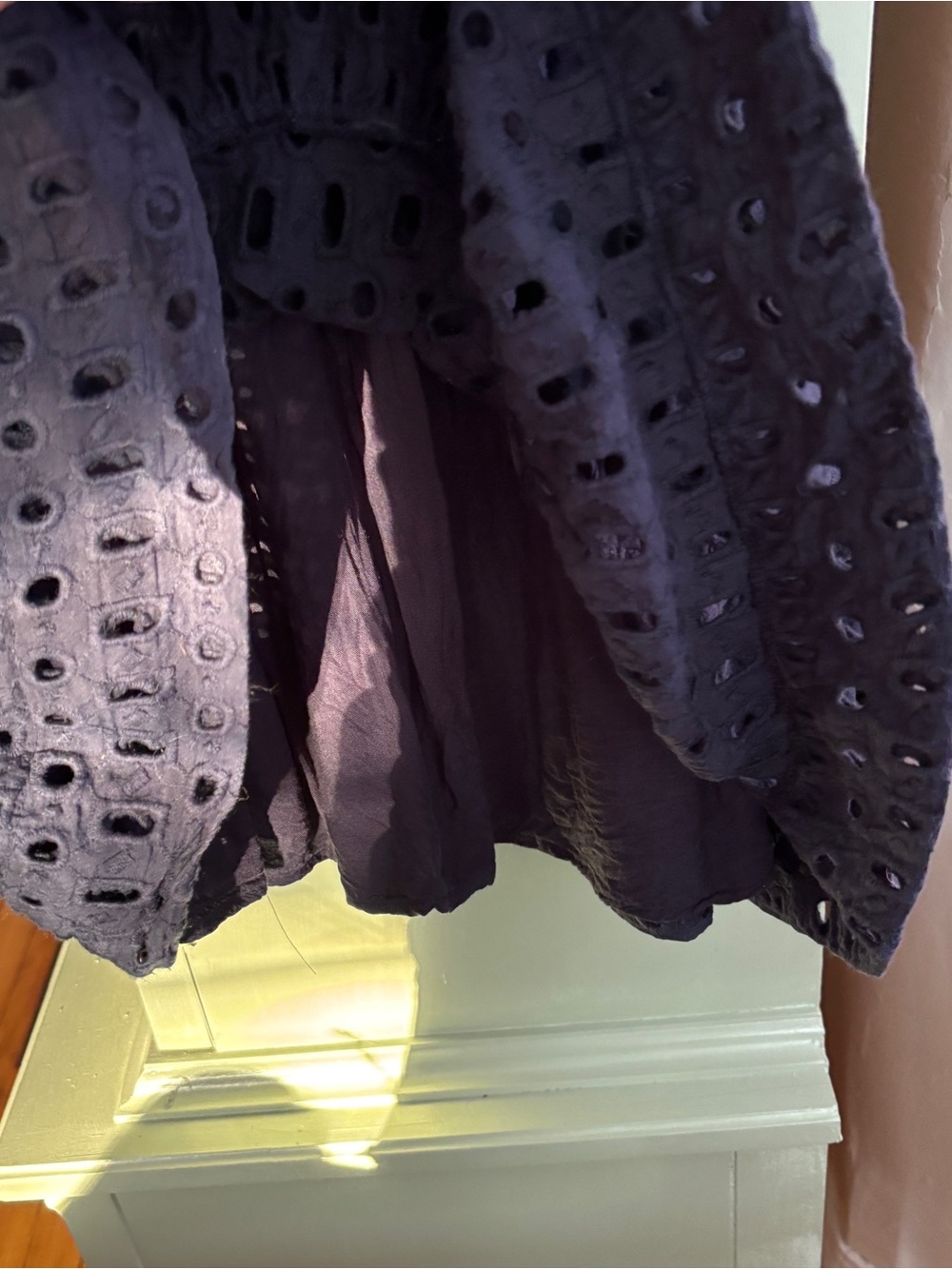 Anthropologie navy Somerset mini dress - Picture 6 of 8